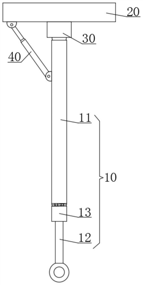 Special auxiliary detection tool for power distribution ultrahigh frequency detection