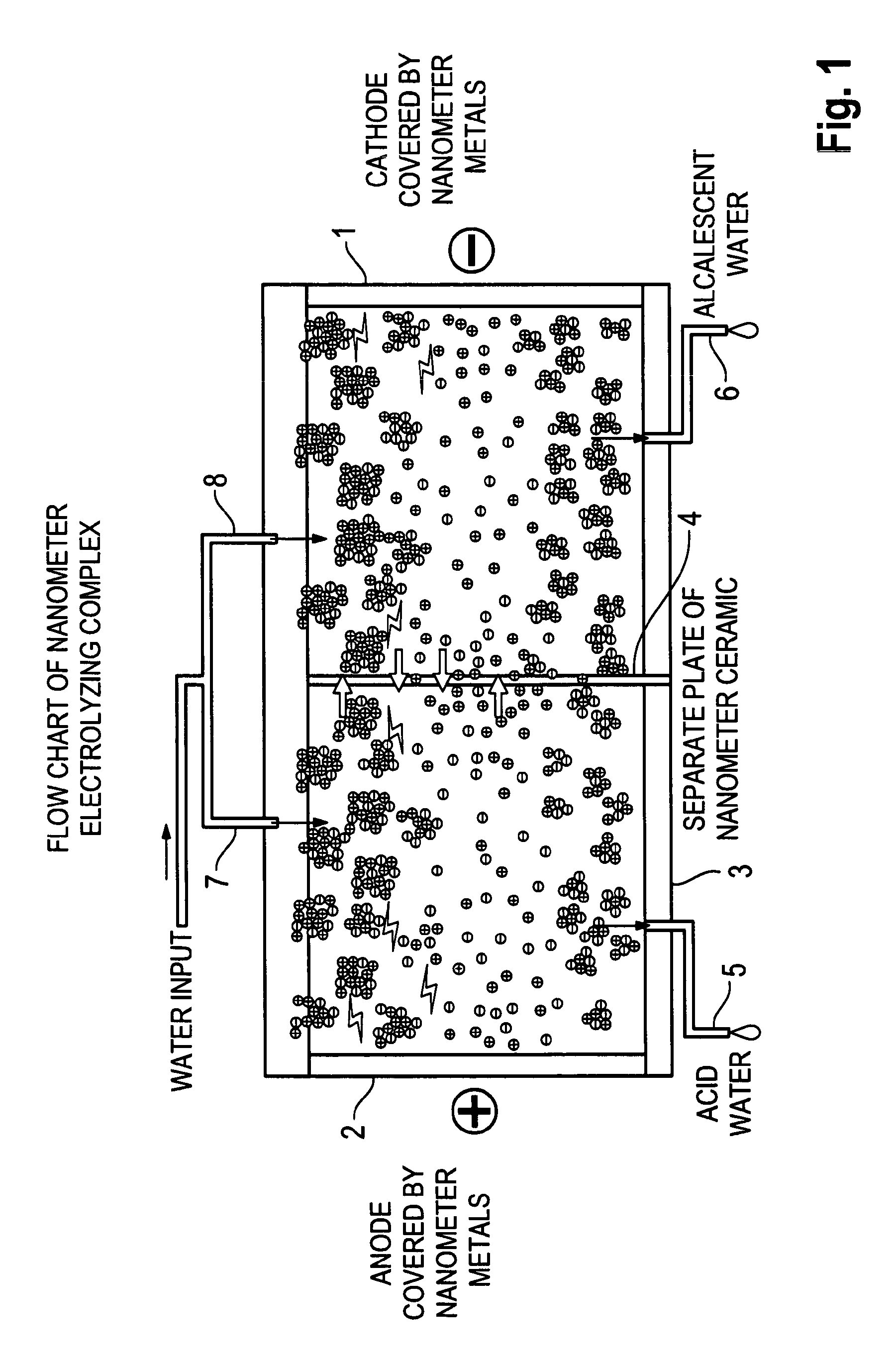 Highly stable electrolytic water with reduced nmr half line width