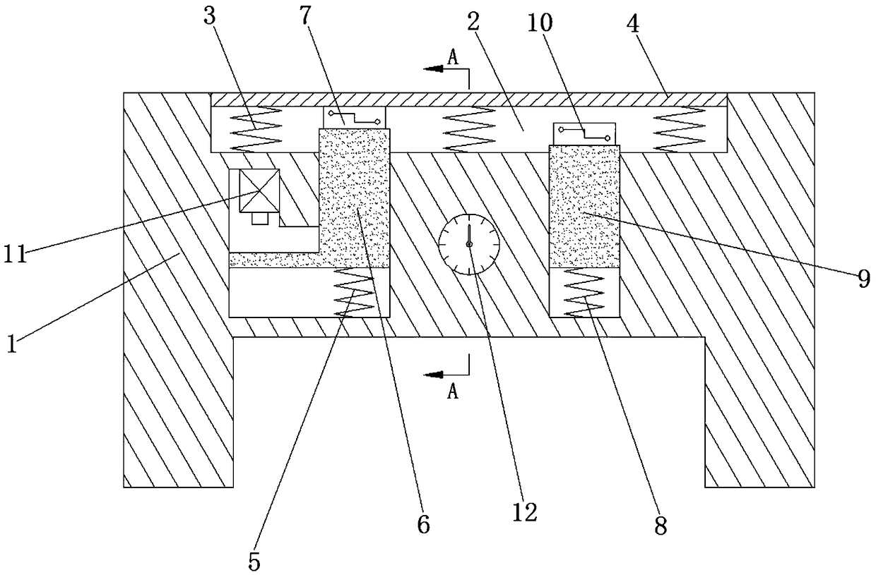 Automatic sorting platform used for weighing detection of materials