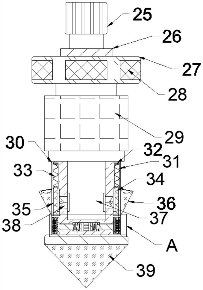 Metal pipeline deicing device with rapid ice body melting and dredging functions