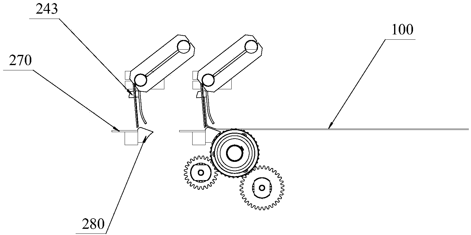 Paper bag machine and paper upper-opening folding device