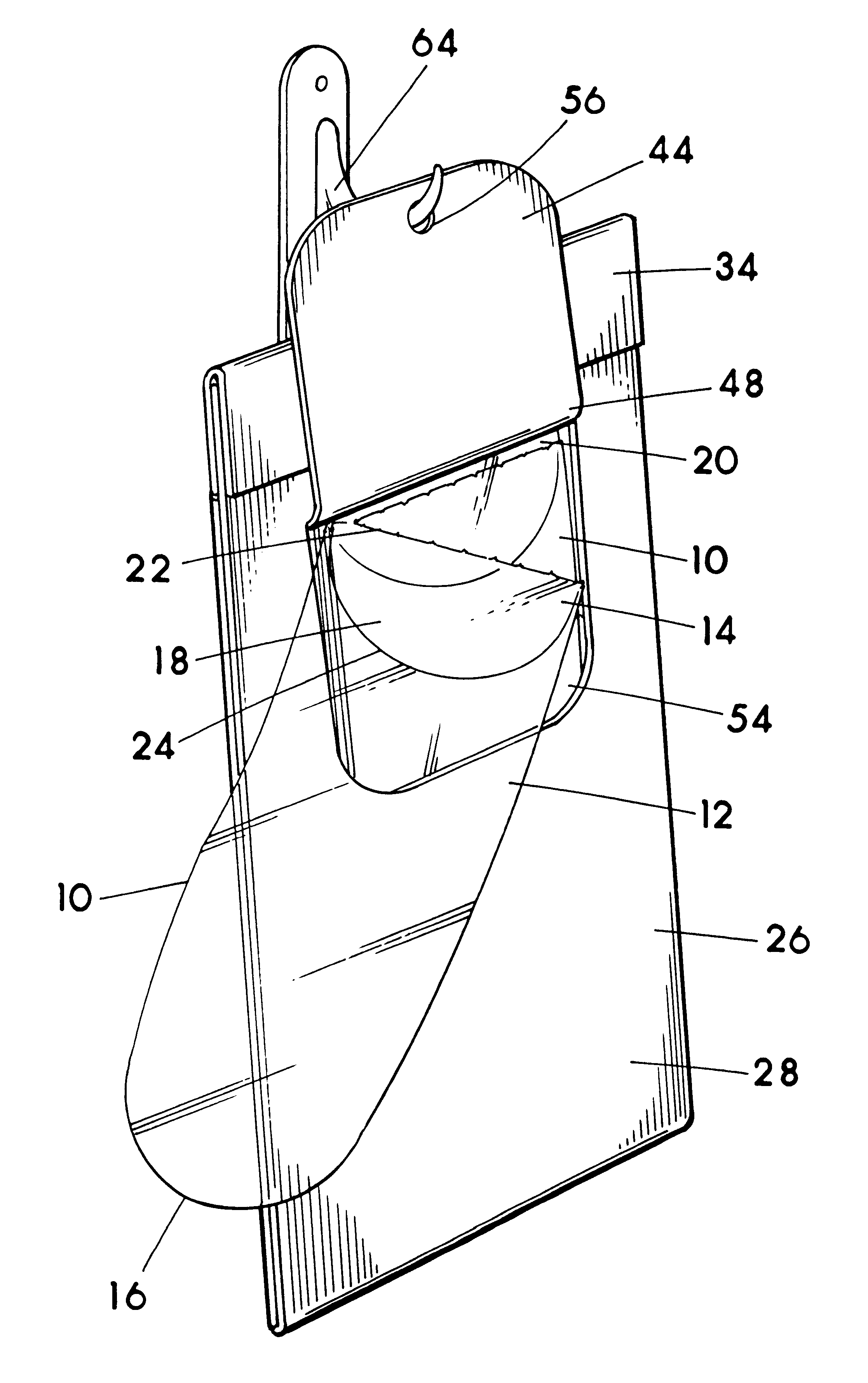 Communicable disease barrier digit cover and dispensing package therefor