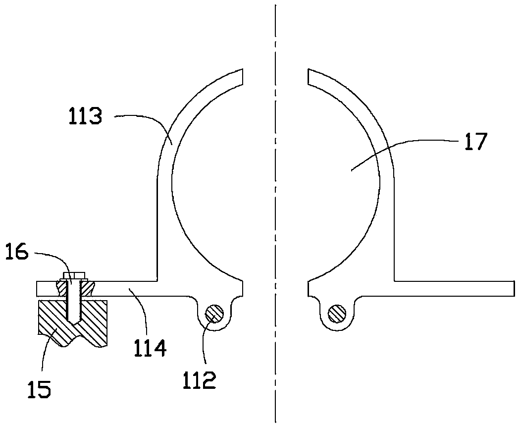 Cutting device and clamping device thereof