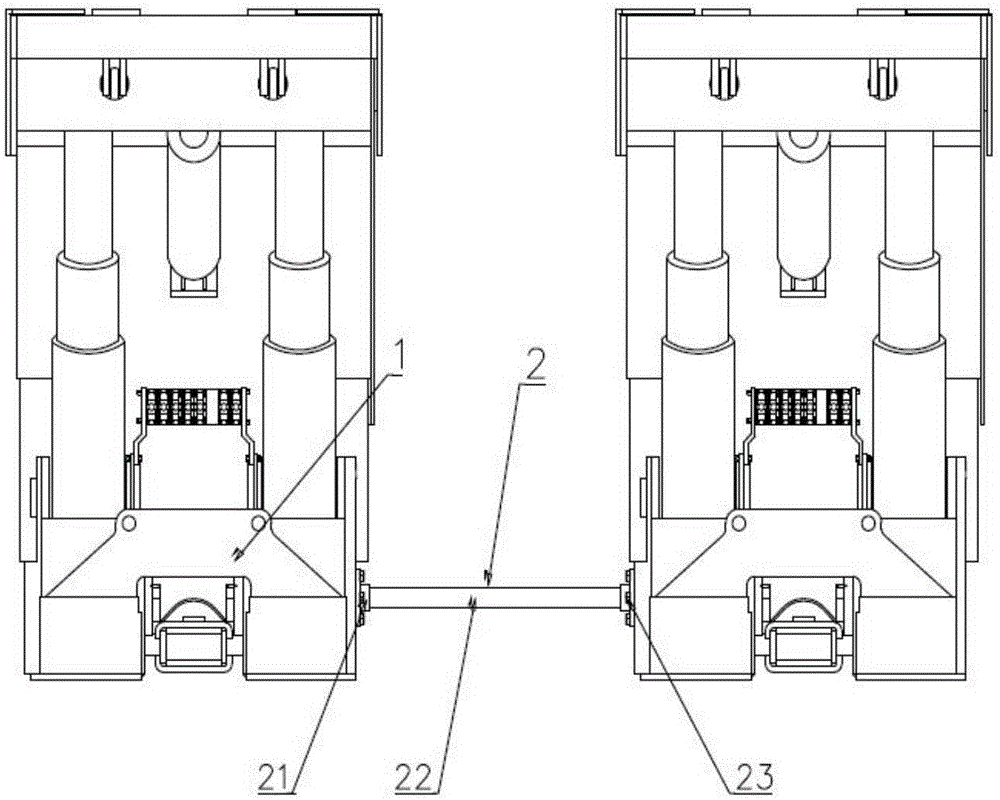 Automatic straightening device and method for scraper conveyer body of fully mechanized coal mining face