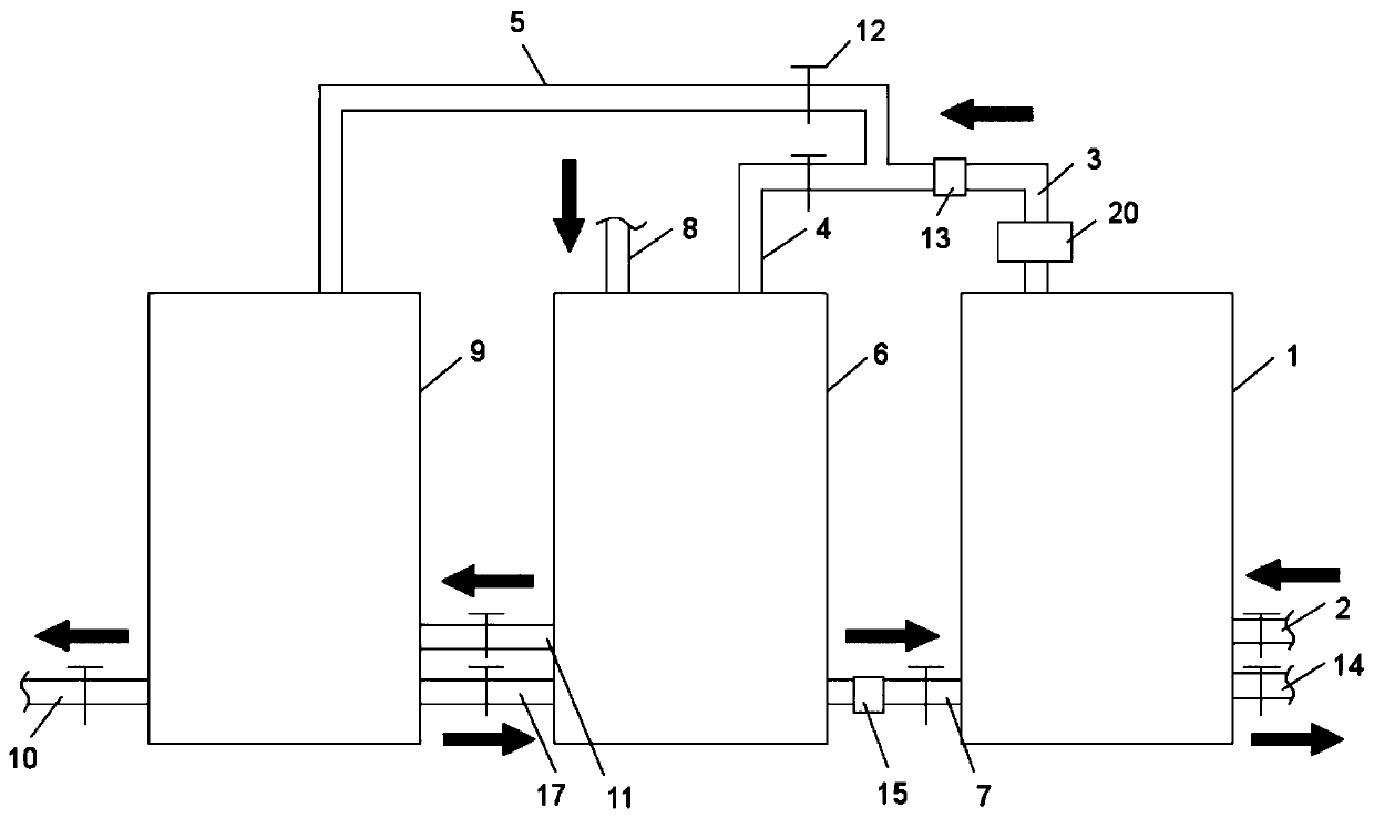 High-temperature steam afterheat recycling device based on lead paste smelting