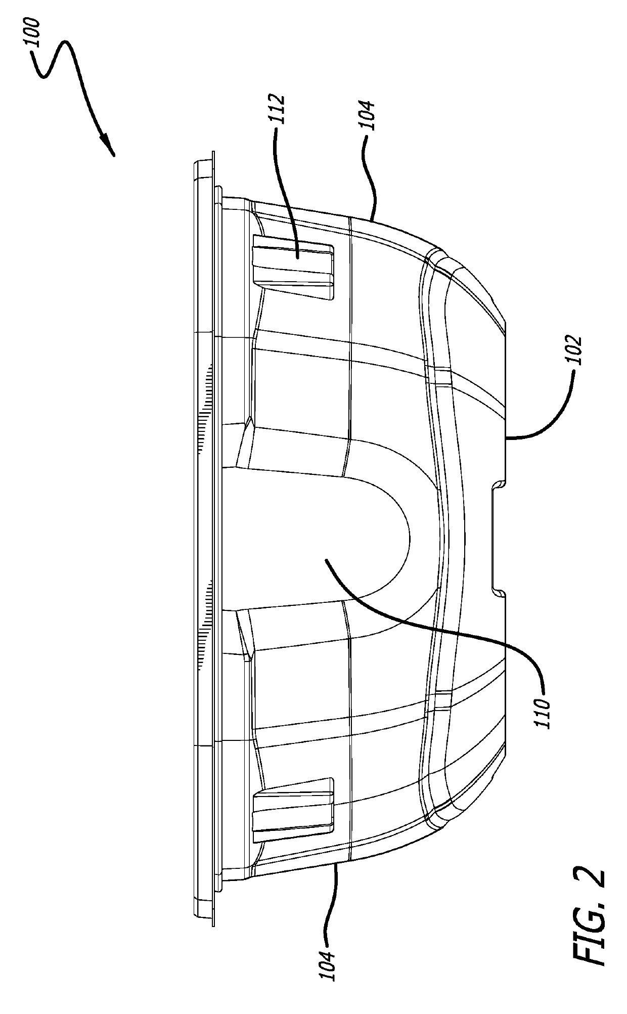 Ventilated container for produce