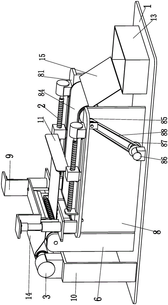 Special processing equipment for pole piece of lithium battery pack of shared battery electric vehicle