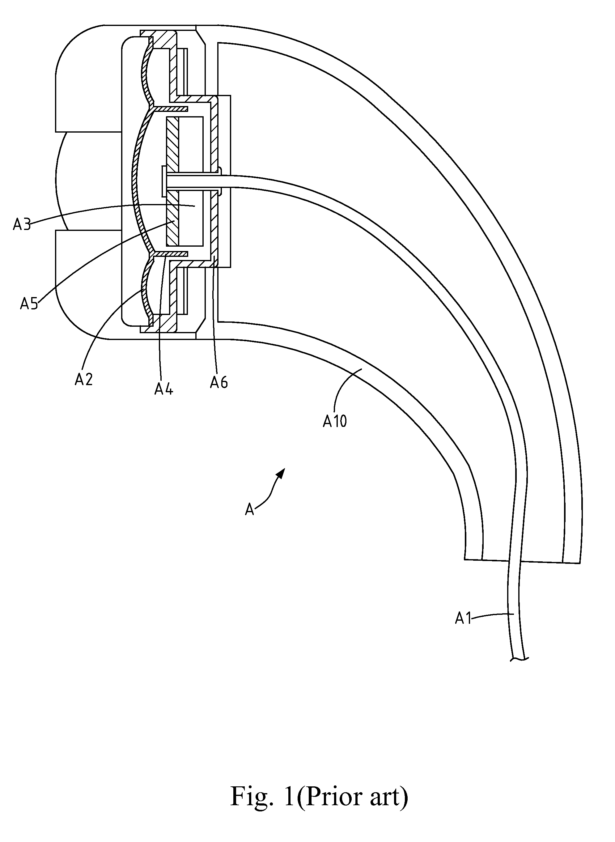 Dual-frequency coaxial earphone