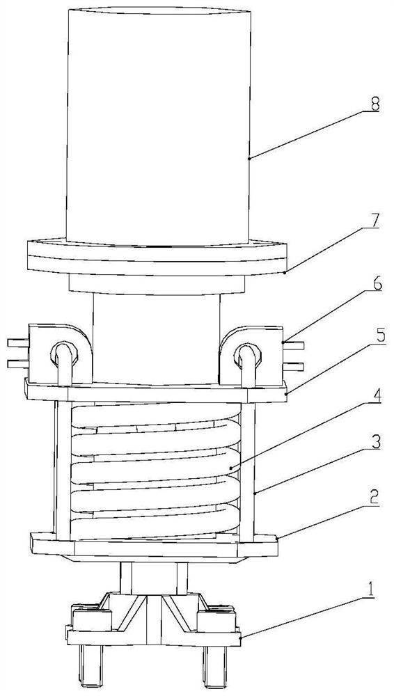 Thermally-induced fusing steel ball lock pressing and releasing mechanism