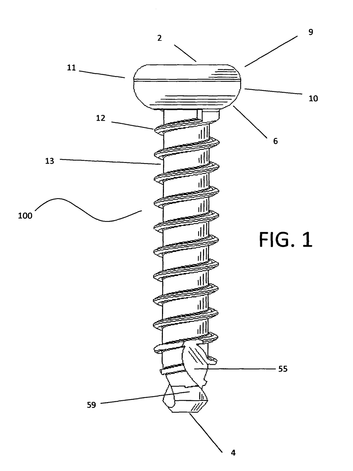 Orthopedic fastener device