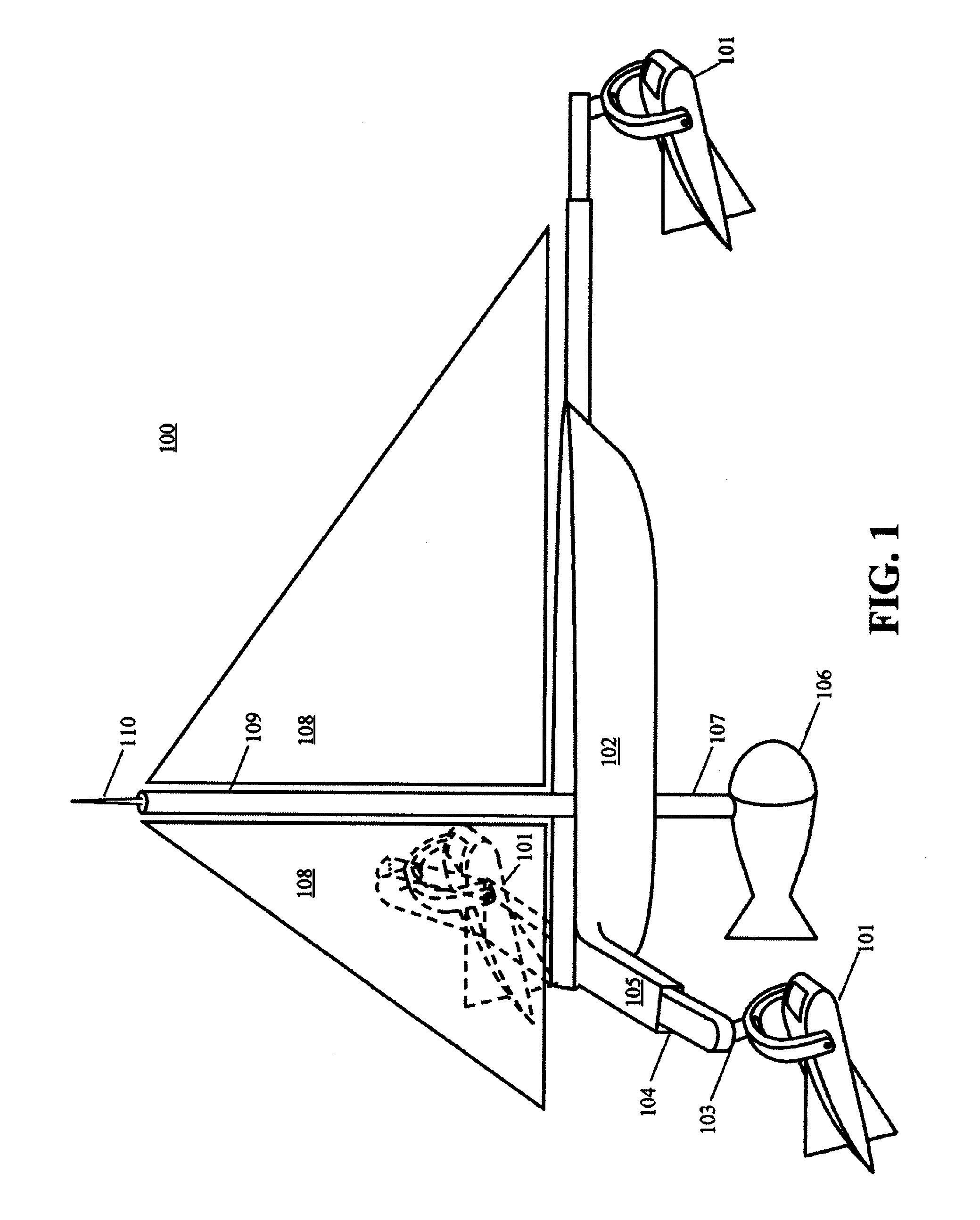 Turbine-integrated hydrofoil