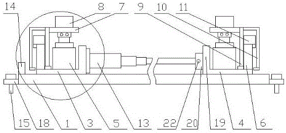 Car body lifting device for car repairing