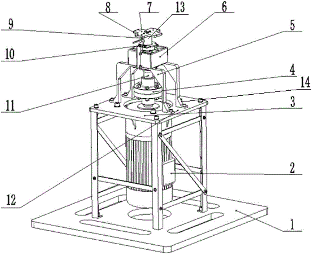 Simulated test platform for measuring dynamic balance data