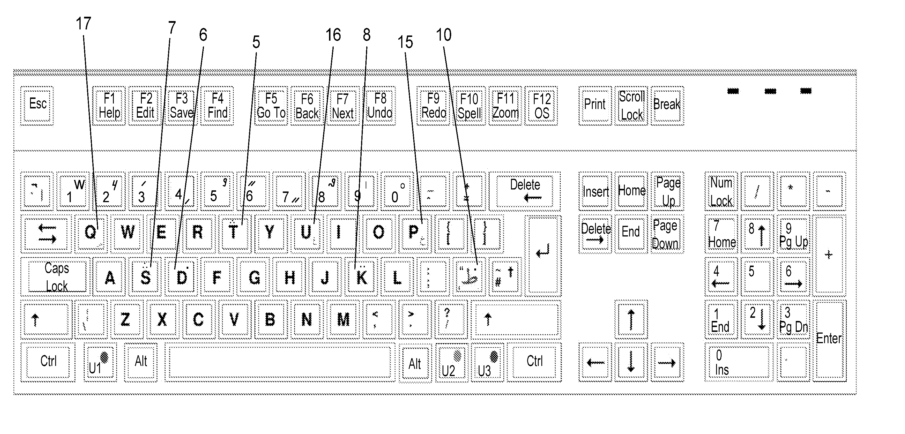 Designated keyboard for chatting in arabic