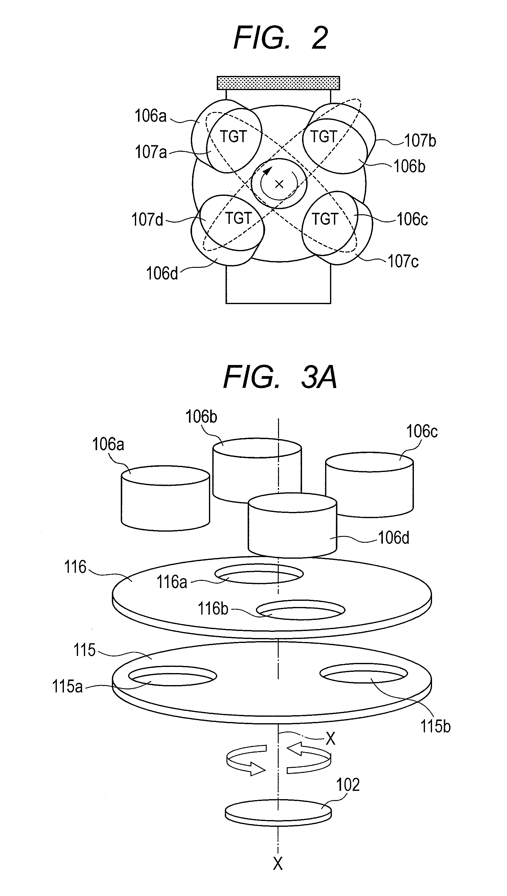 Sputtering apparatus and manufacturing method of electronic device