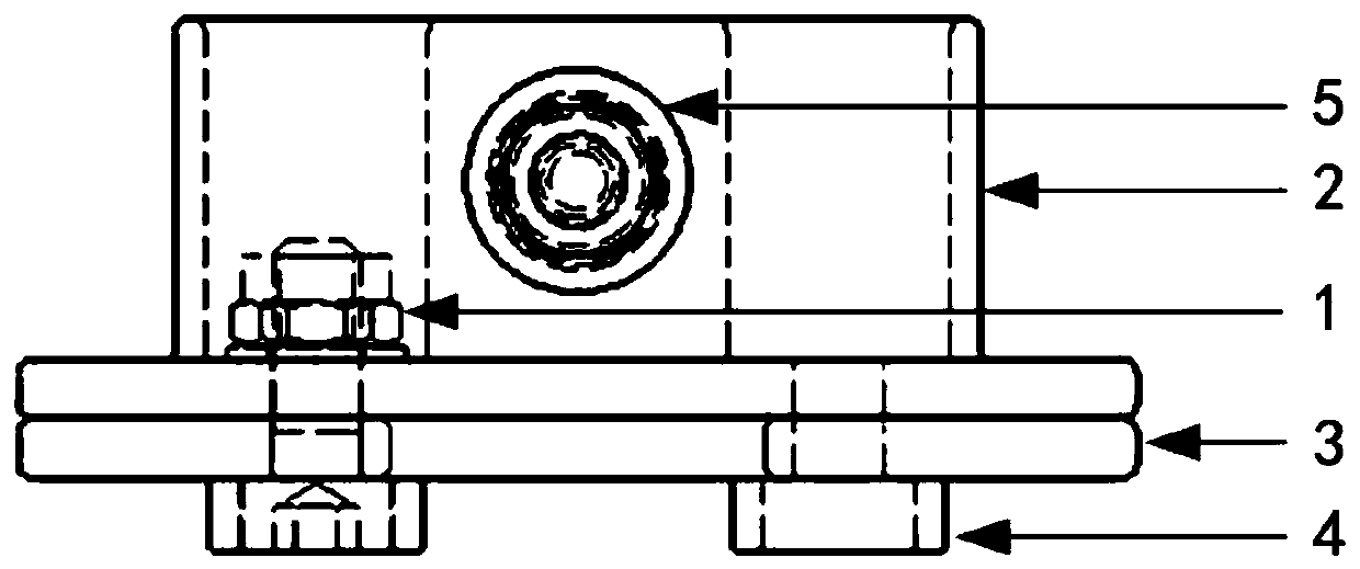 Fixed connection device and aerostat