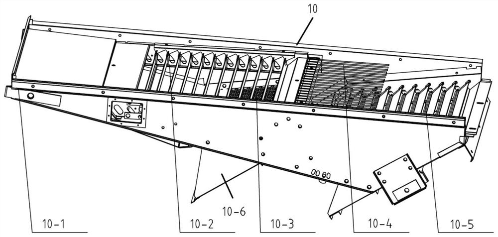 Adjustable cleaning system of soybean harvester