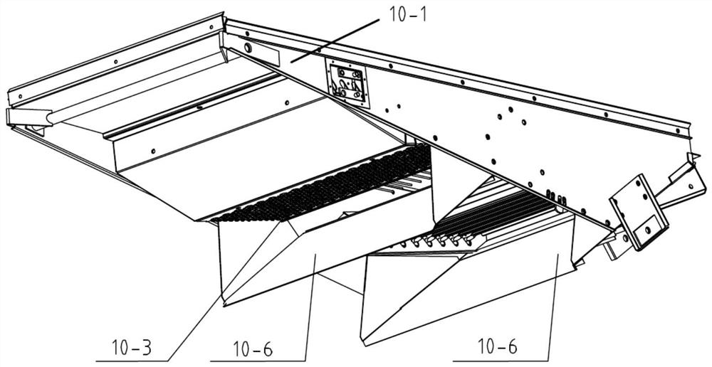 Adjustable cleaning system of soybean harvester