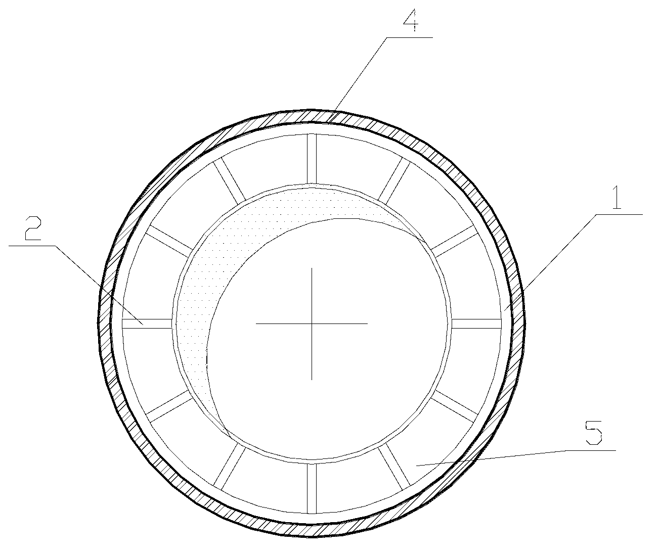 Method for lifting concrete in ultrahigh reducing steel pipe column