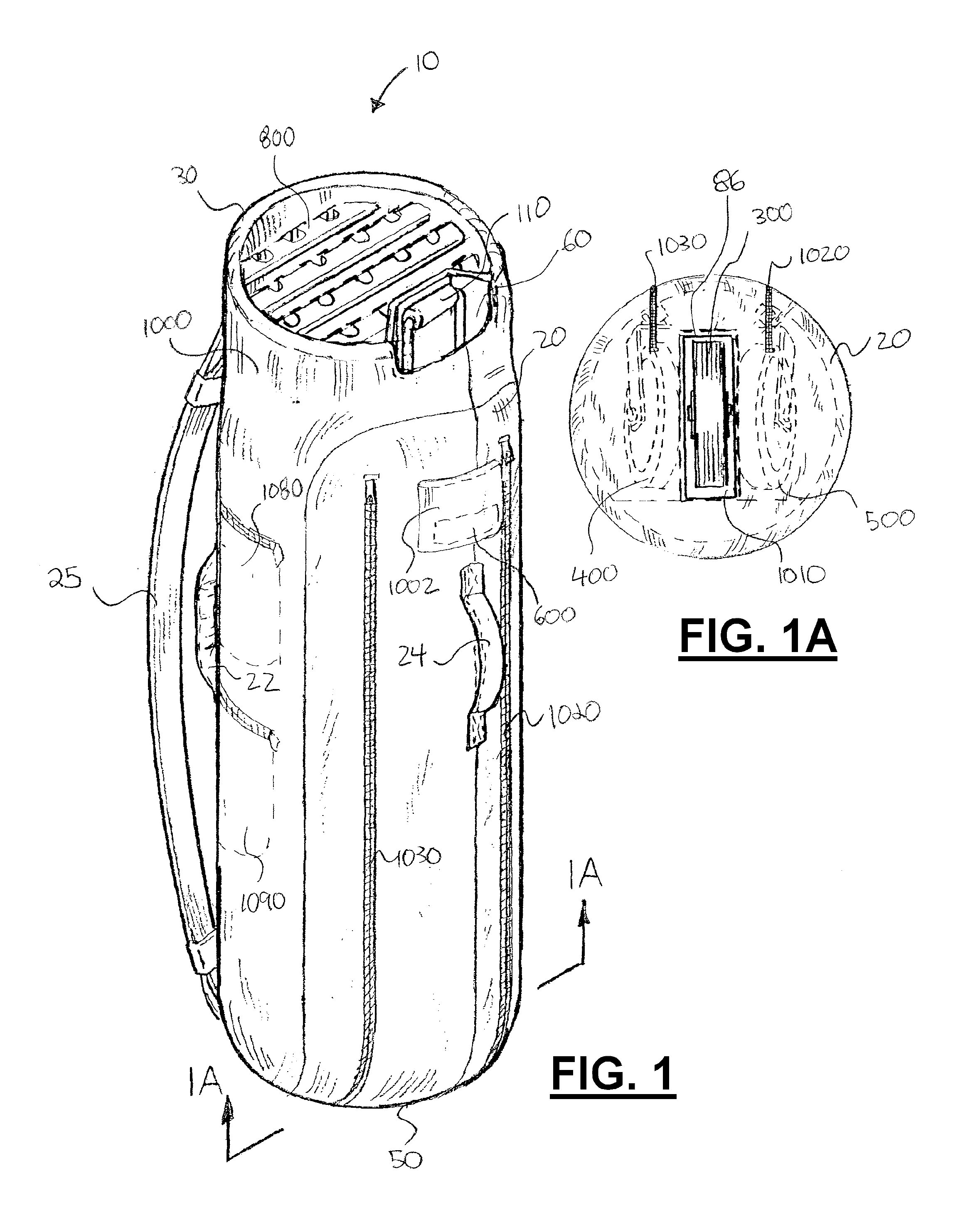 Sports bag with integral transportation system