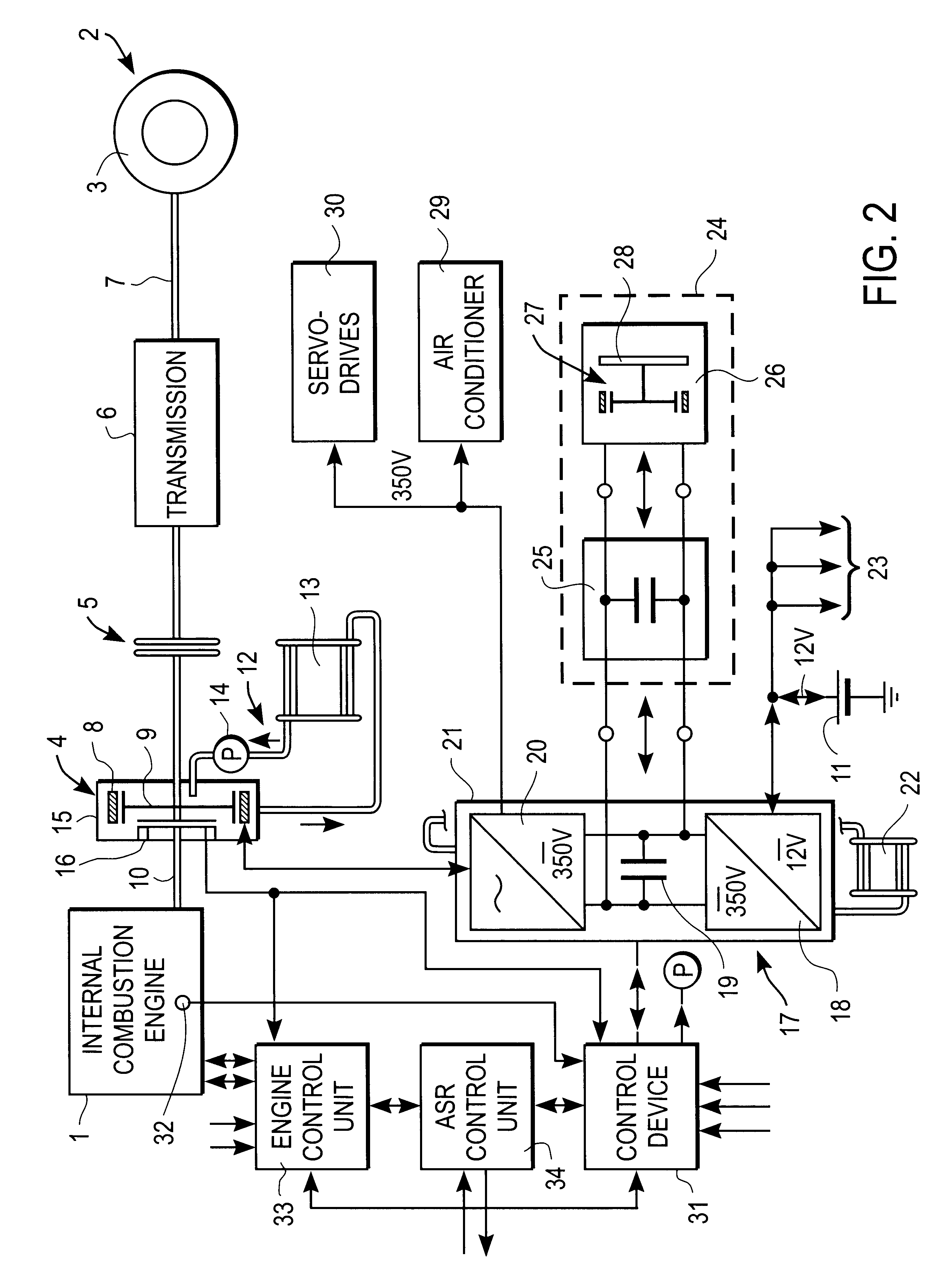 System for actively reducing rotational nonuniformity of a shaft, in particular, the drive shaft of an internal combustion engine, and method for this