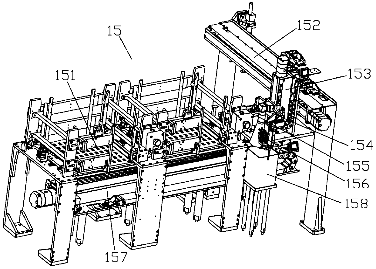 Screen beneath camera attaching and assembling equipment