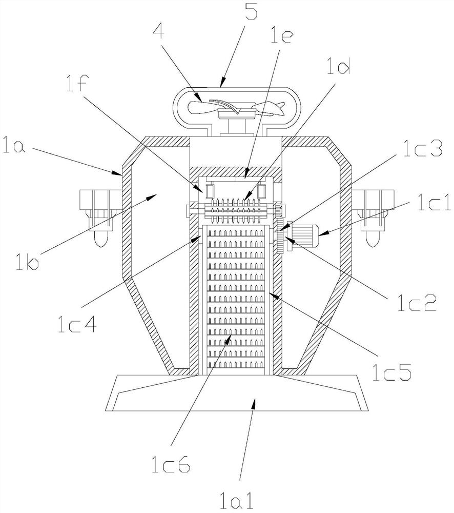 A river water pollution treatment equipment