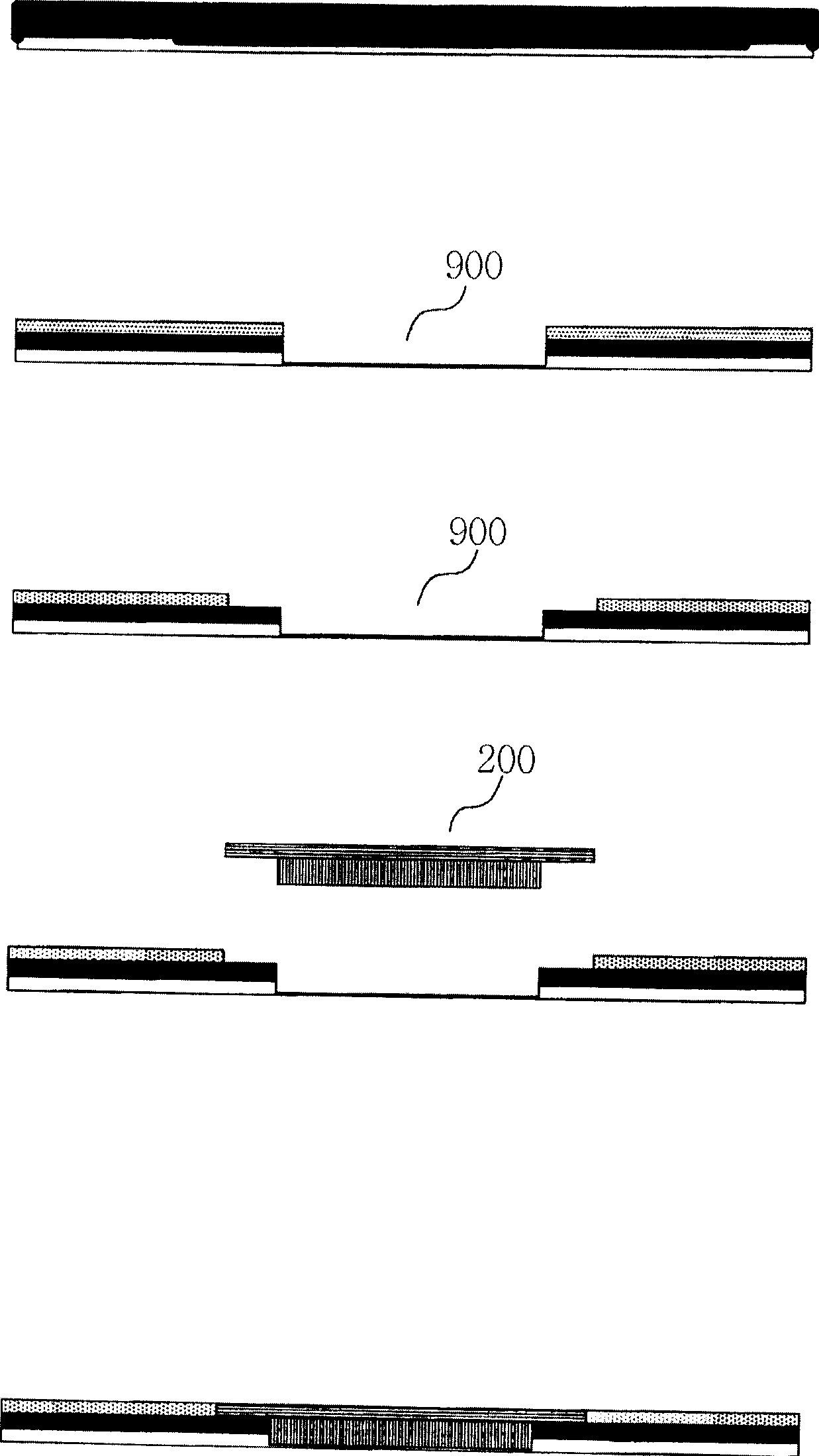 Method for manufacturing ic card by laminating a plurality of foils