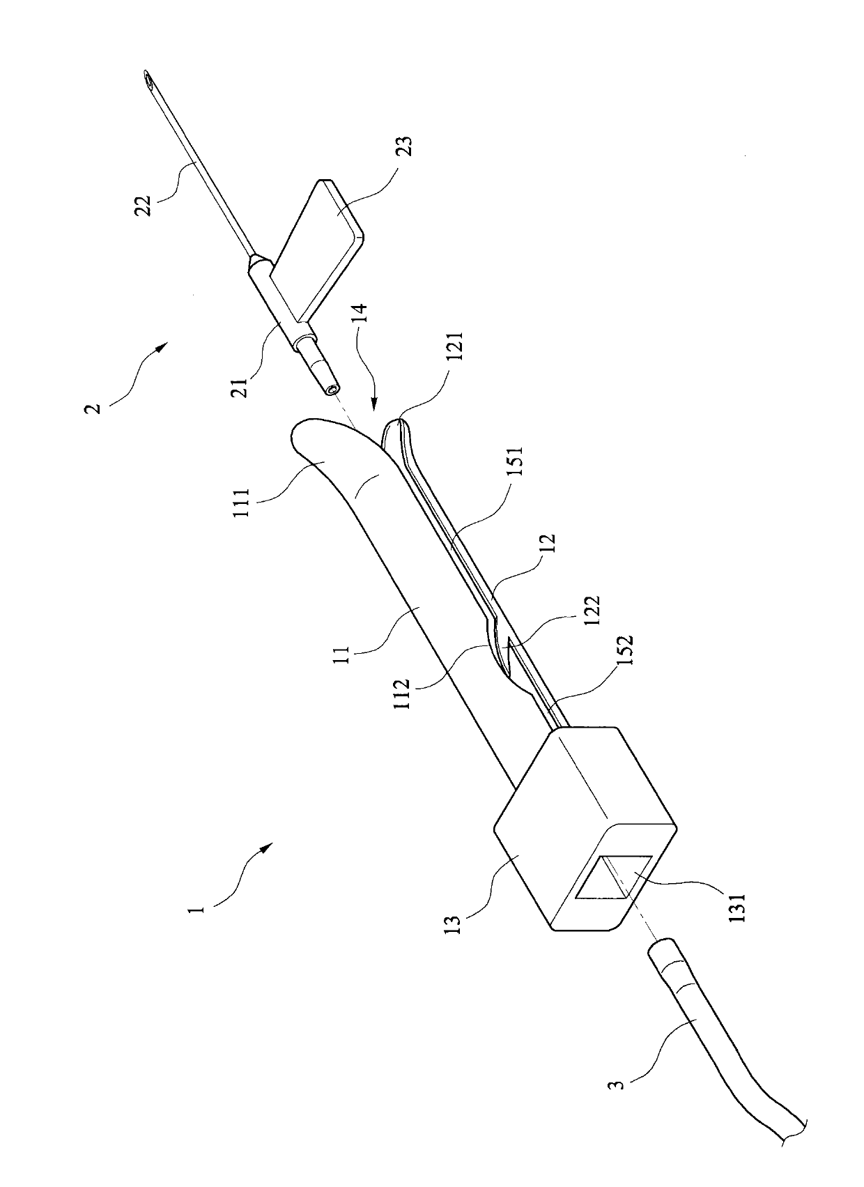 Safe needle guard for butterfly needle group