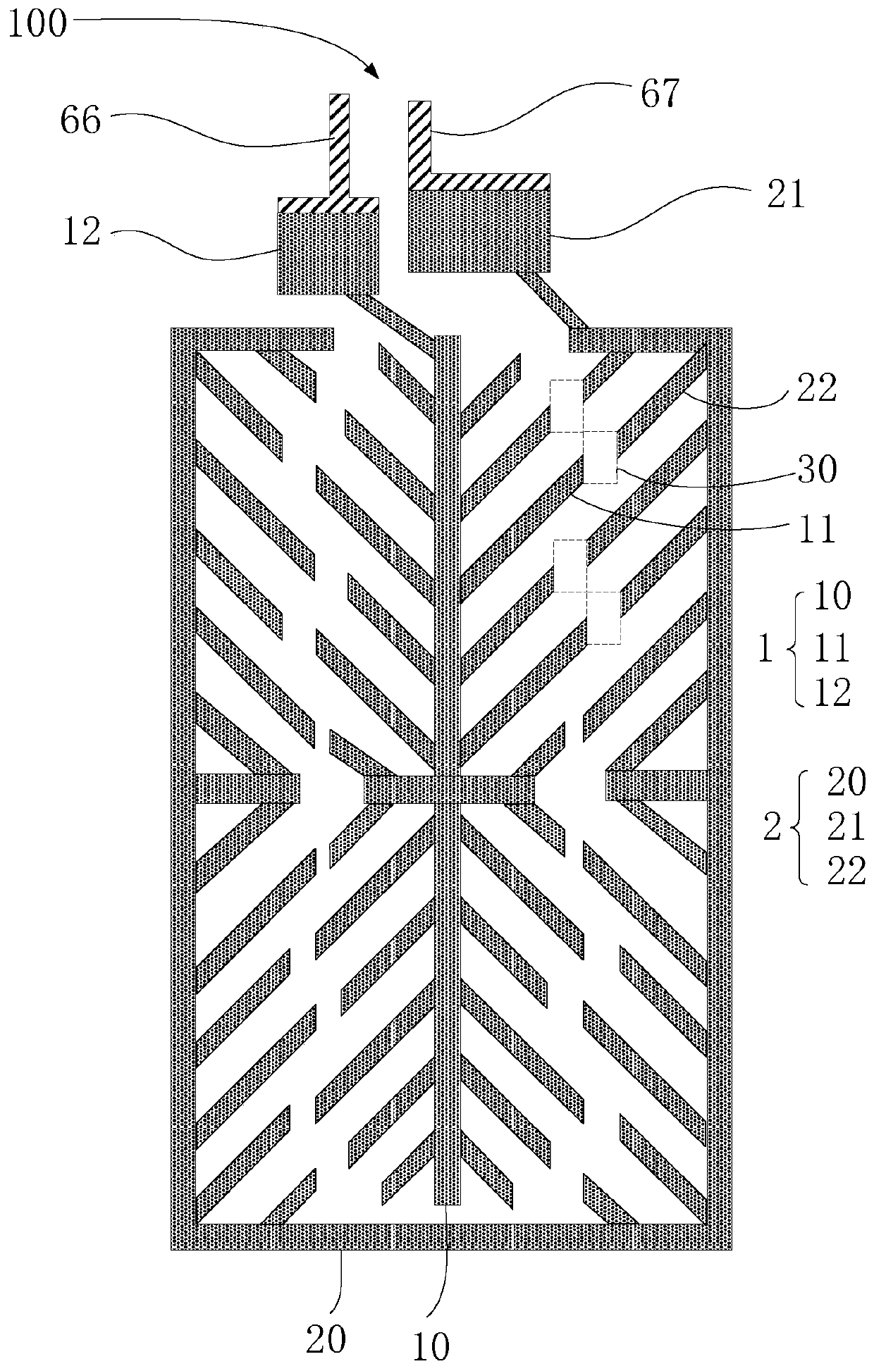 Pixel electrode structure and liquid crystal display panel