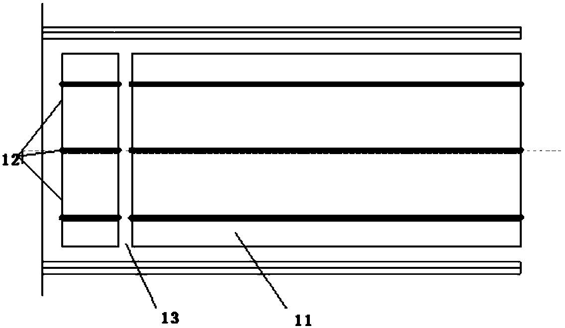 Large-section U-shaped earth pressure balance shield tunnel construction method based on U-shaped shield tunneling machine