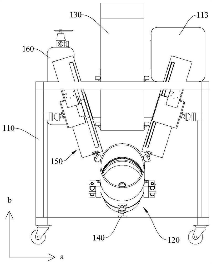 Football shooting machine