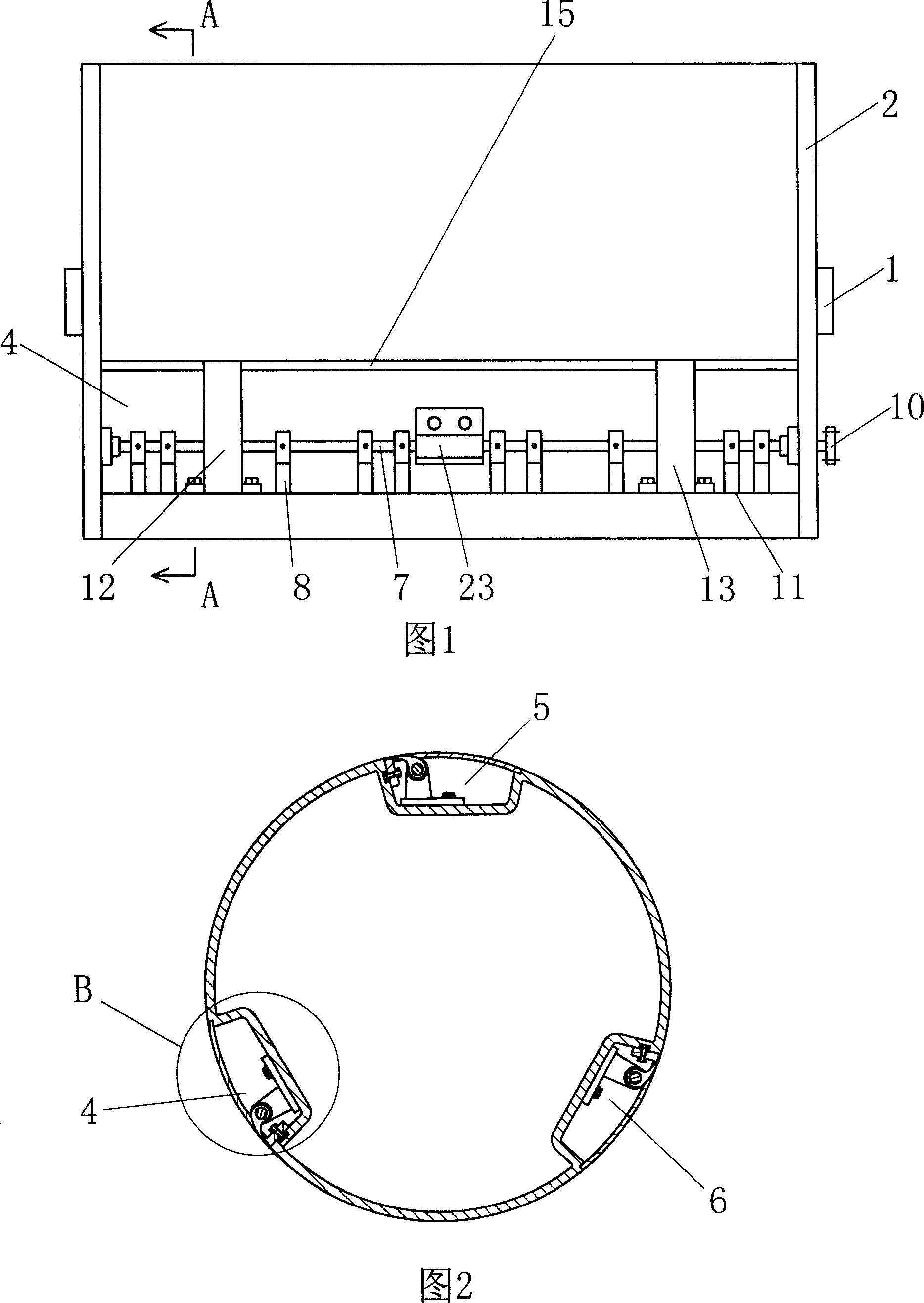 Big stamping roller for planetary type flexible printer