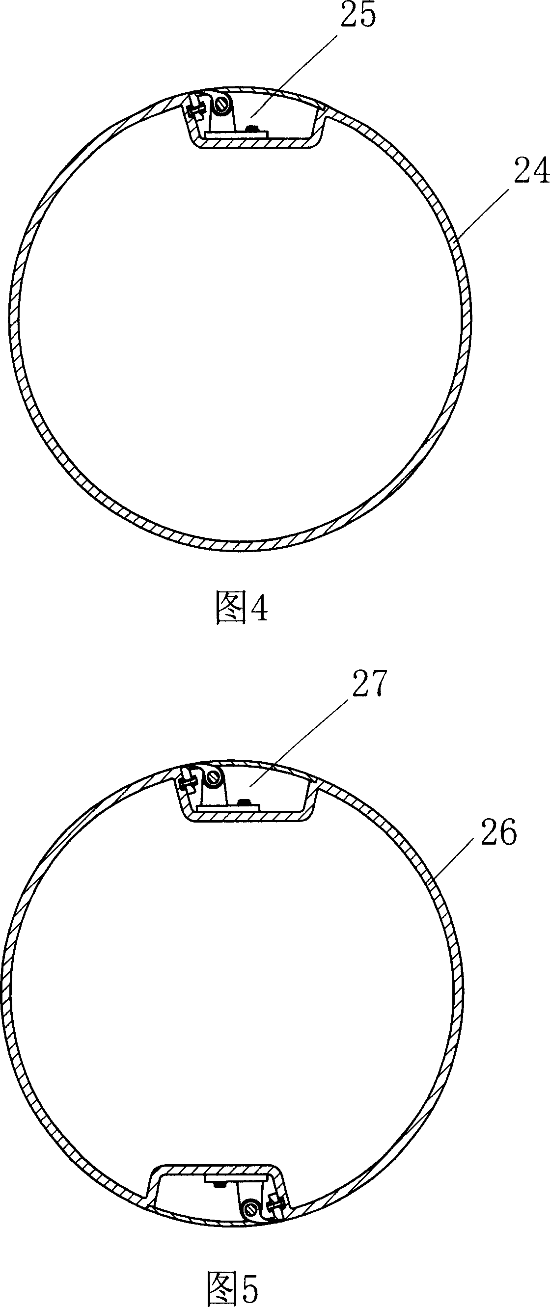 Big stamping roller for planetary type flexible printer