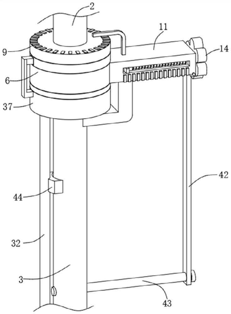 Road measuring device based on information technology