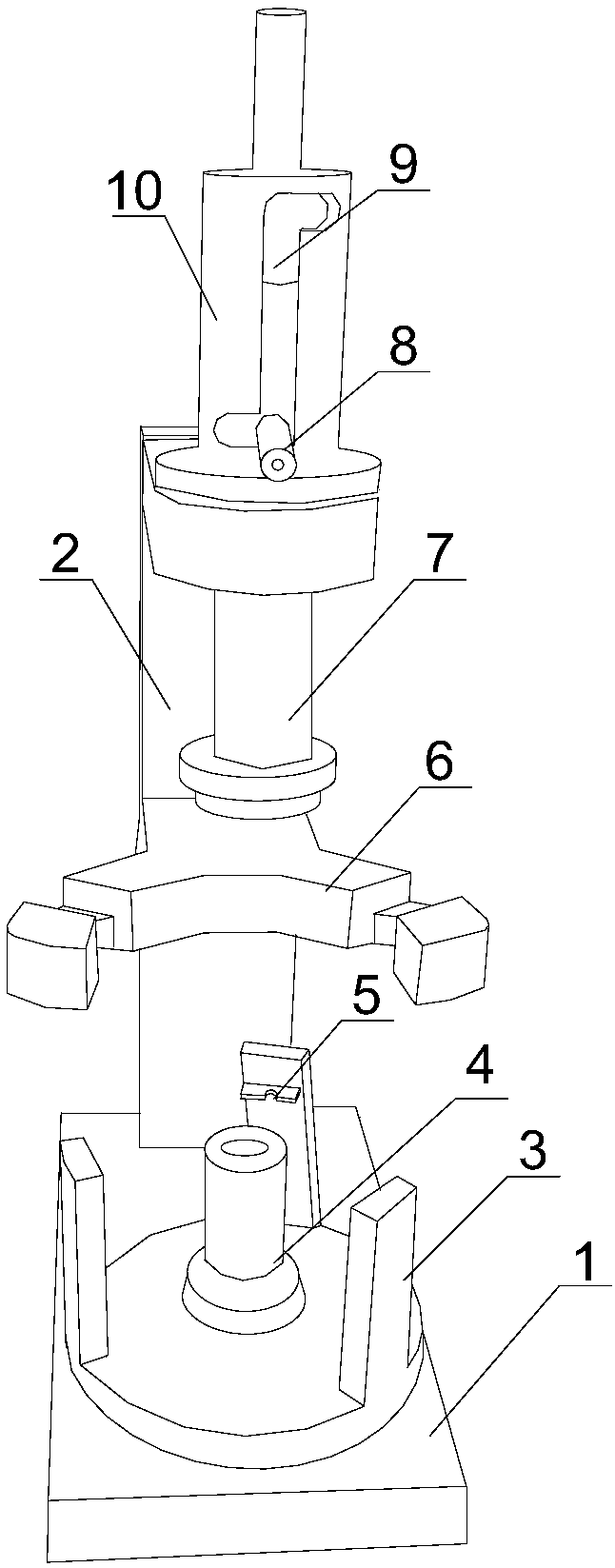 Prewelding clamping fastening method of exhaust gas purifier for chemical building