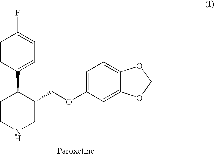 Preparation of paroxetine involving novel intermediates