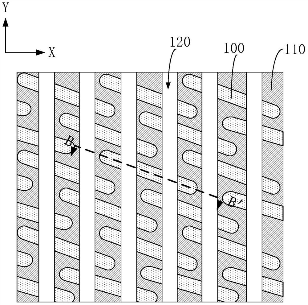 Embedded word line structure preparation method