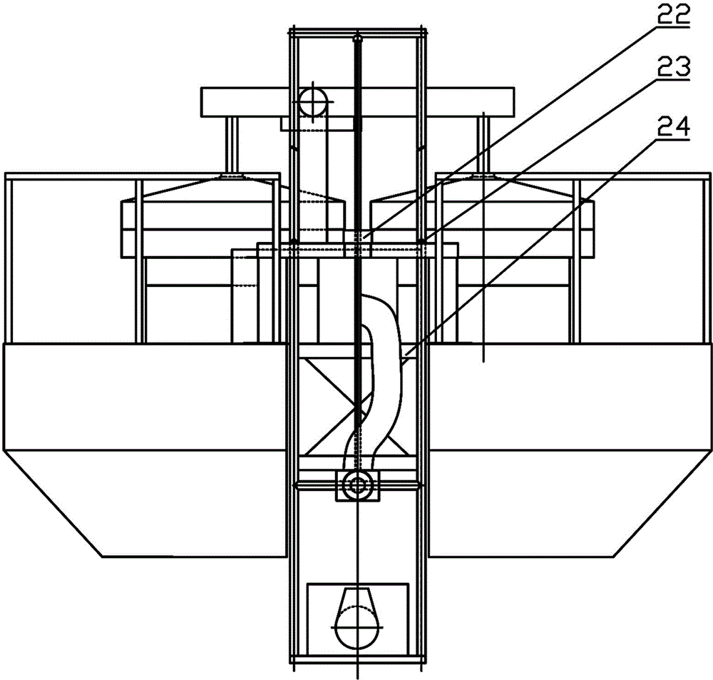 Mechanical algae removing equipment