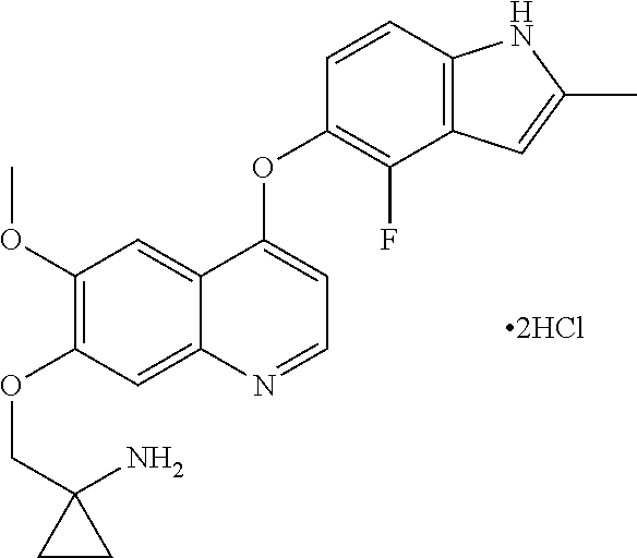 Methods and uses of quinoline derivatives in the treatment of soft tissue sarcomas and pharmaceutical compositions for treatment of same