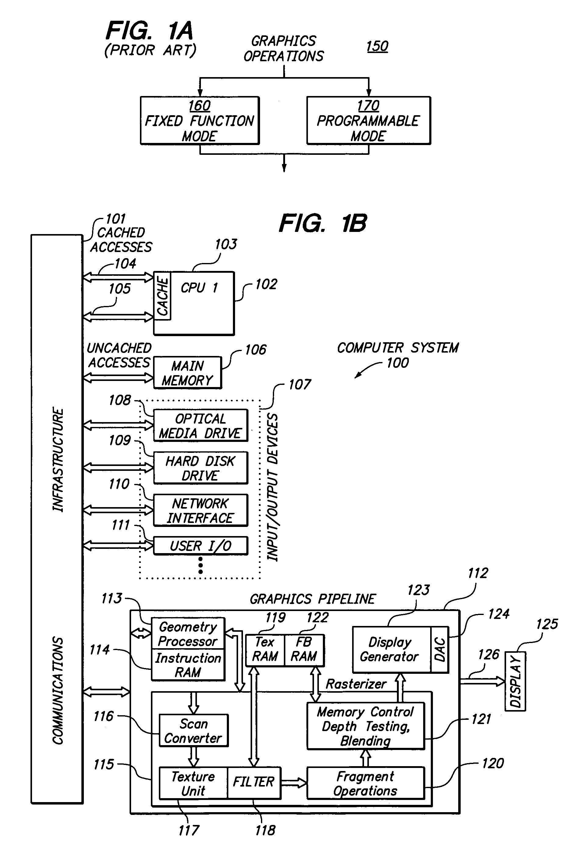 Efficient use of user-defined shaders to implement graphics operations