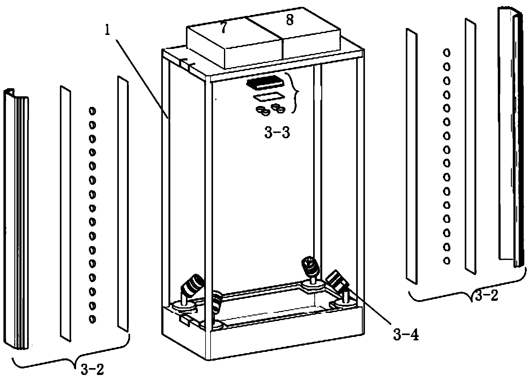 Habitable room flower multifunctional nursing system