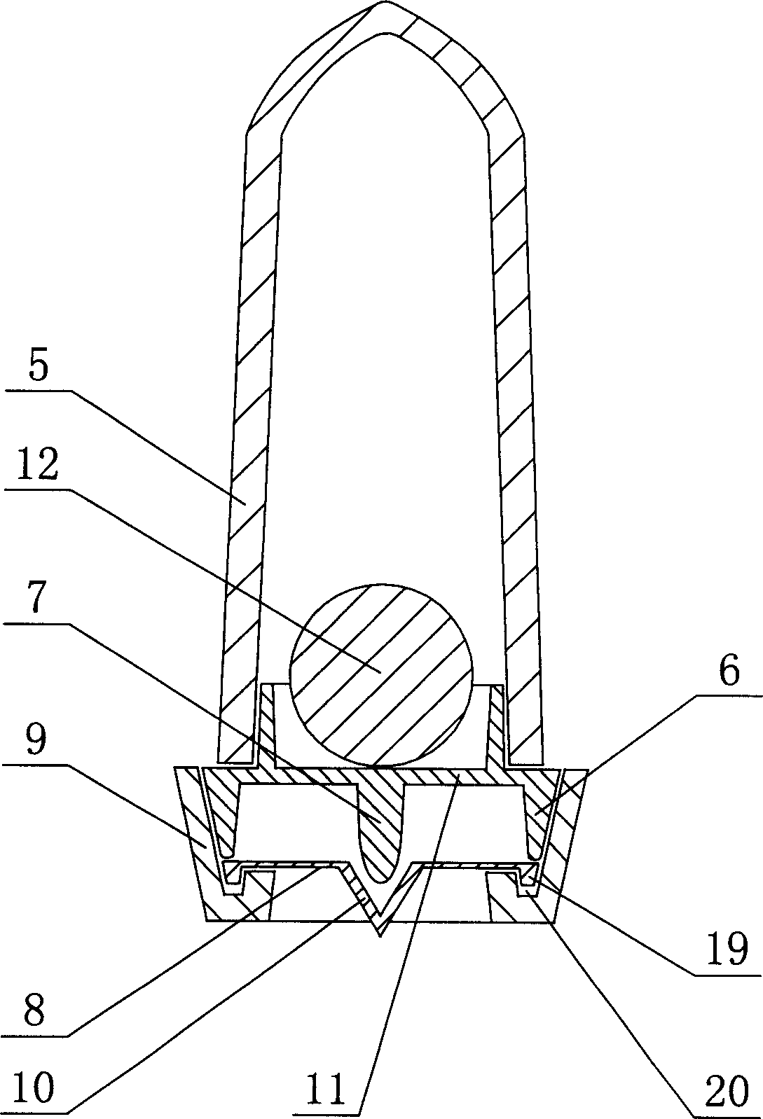 Automatic controlling arrangement of transfusion system