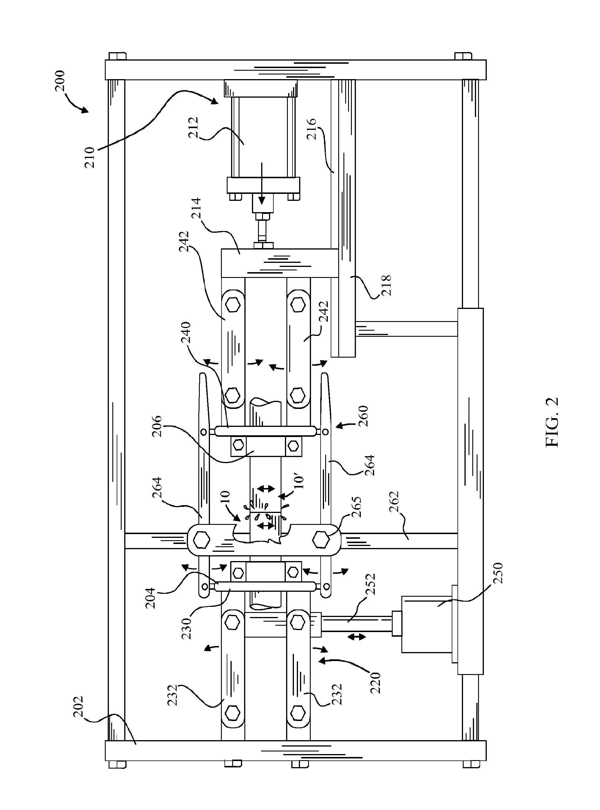 Apparatus for Linear Friction Welding