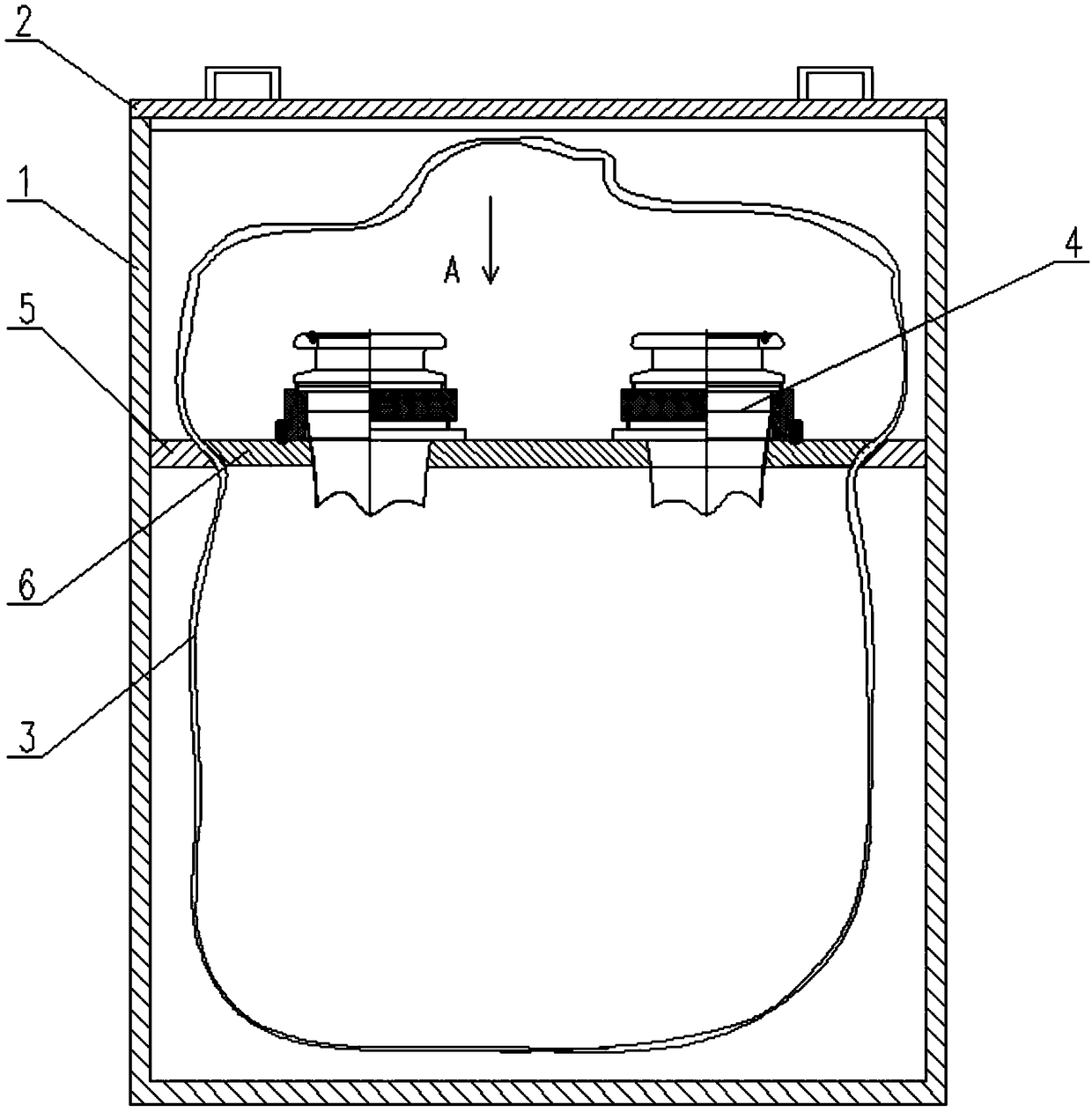 Yellow corn silage pretreatment method and device for straw biogas