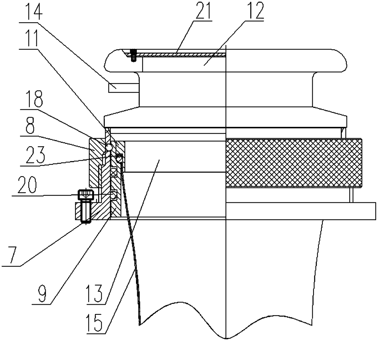 Yellow corn silage pretreatment method and device for straw biogas