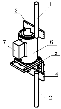 Marine cable wiring mechanism