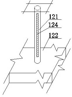 Enhanced waste gas mixed reaction device