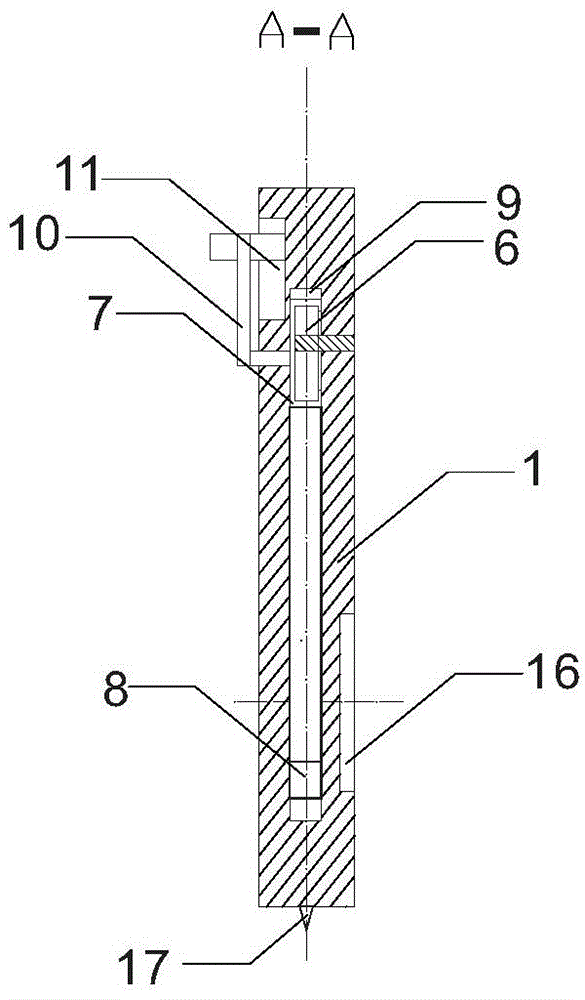 Vernier type comprehensive gauge for hole