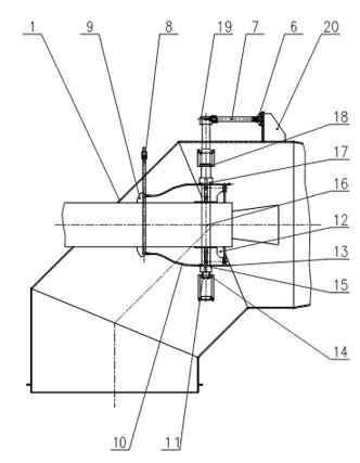 Design method for automatic high-pressure water cleaning device